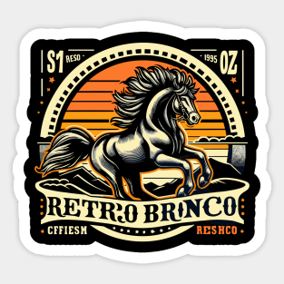 Retro Bronco Sticker